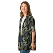 Alpine Invader CAMO Unisex Short-Sleeve Button Shirt - Button-Up
