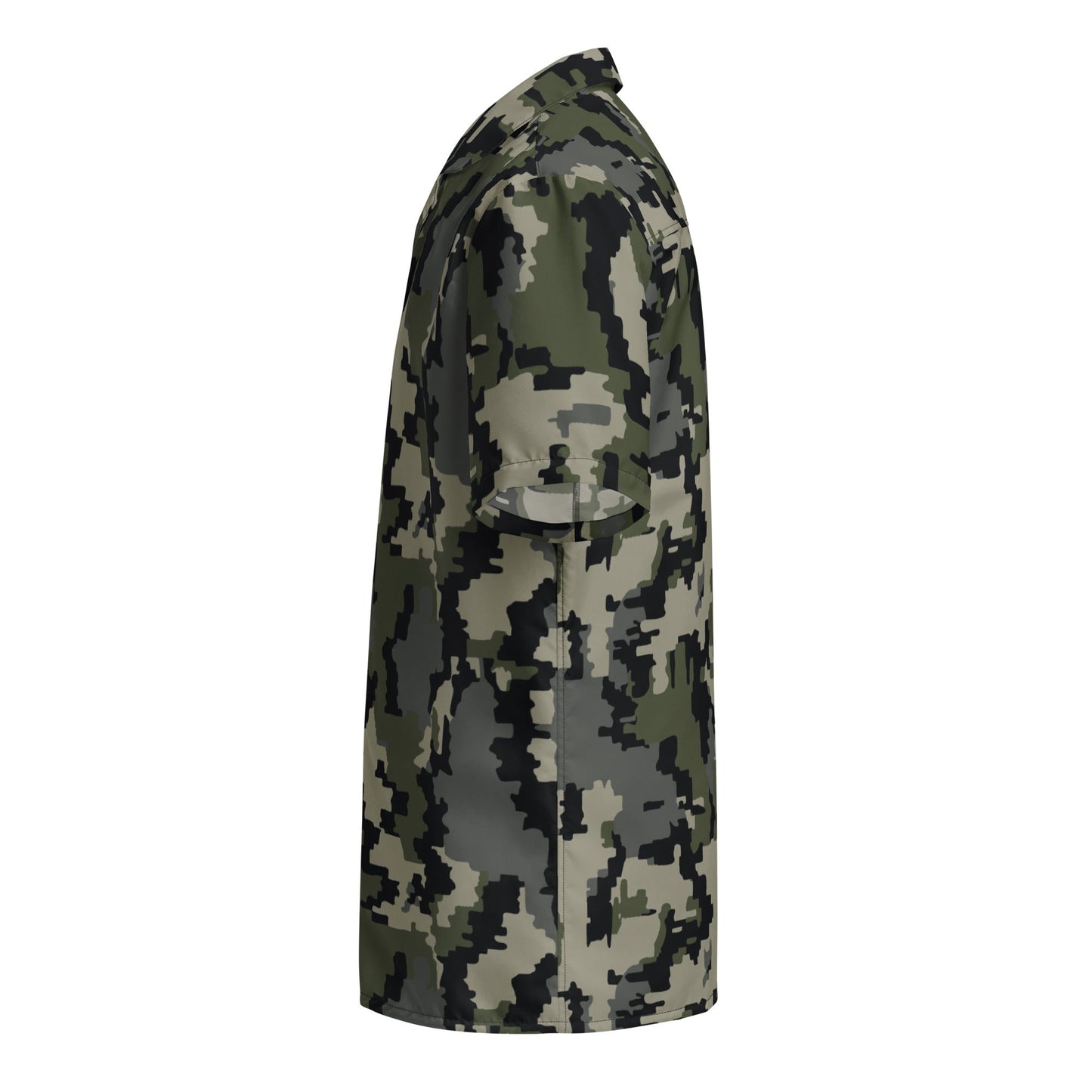 Alpine Invader CAMO Unisex Short-Sleeve Button Shirt