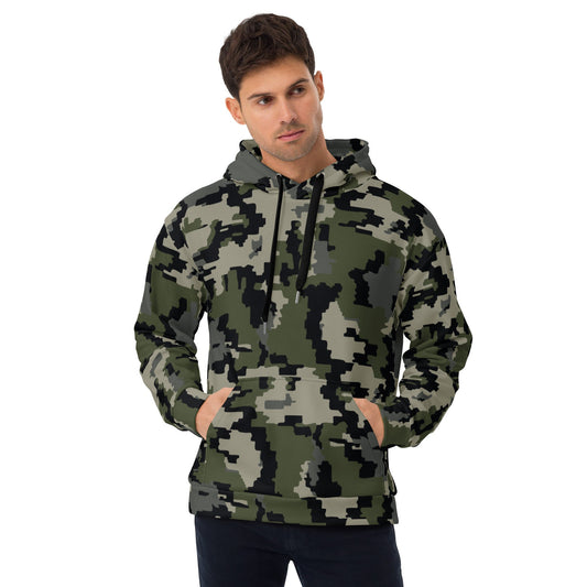 Alpine Invader CAMO Unisex Hoodie - 2XS - Hoodies