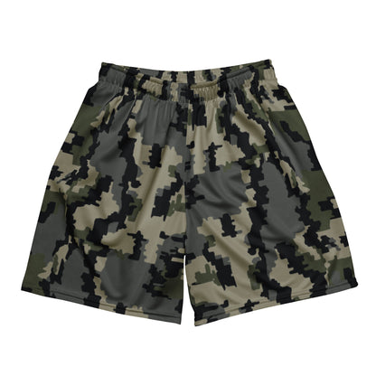 Alpine Invader CAMO Unisex Mesh Shorts - 2XS