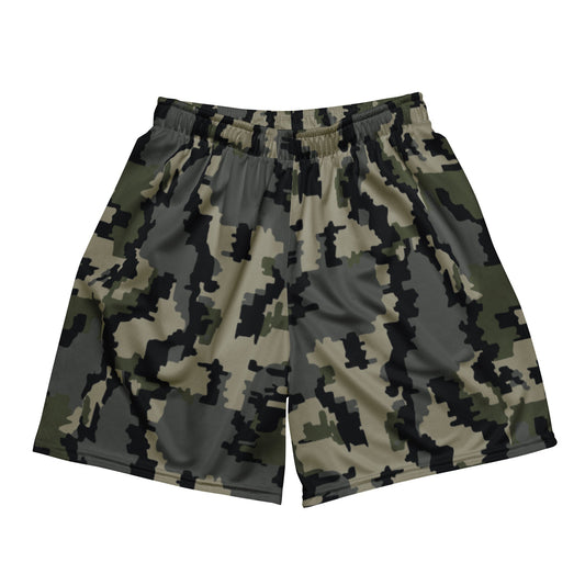 Alpine Invader CAMO Unisex mesh shorts - 2XS - Mesh Shorts