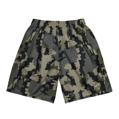 Alpine Invader CAMO Unisex Mesh Shorts