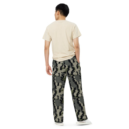 Alpine Invader CAMO Unisex Wide-Leg Leisure Pants