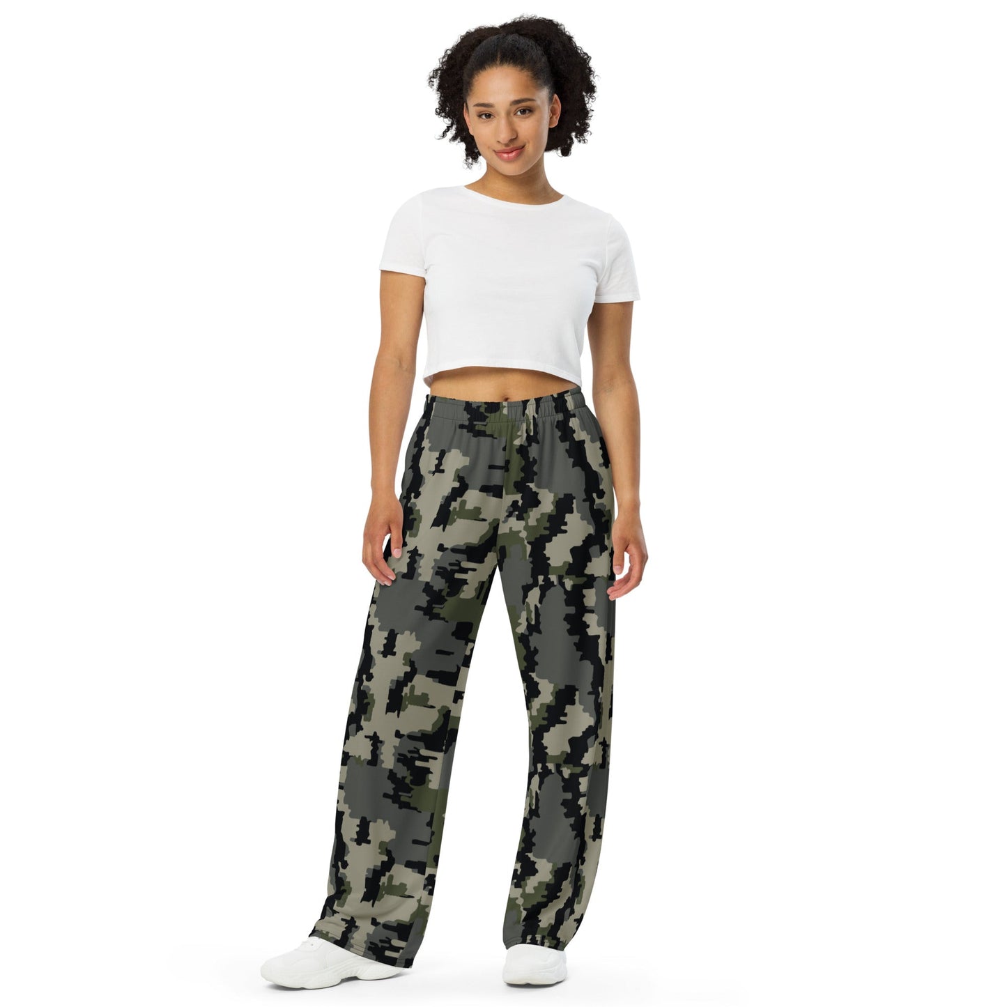 Alpine Invader CAMO Unisex Wide-Leg Leisure Pants