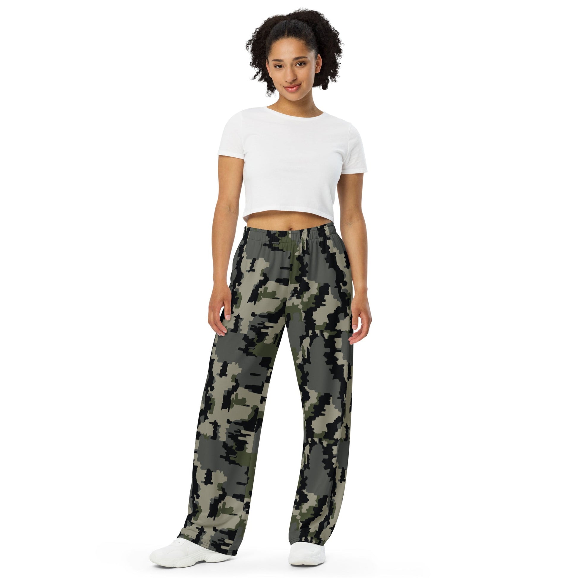 Alpine Invader CAMO Unisex Wide-Leg Leisure Pants