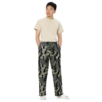 Alpine Invader CAMO Unisex Wide-Leg Leisure Pants