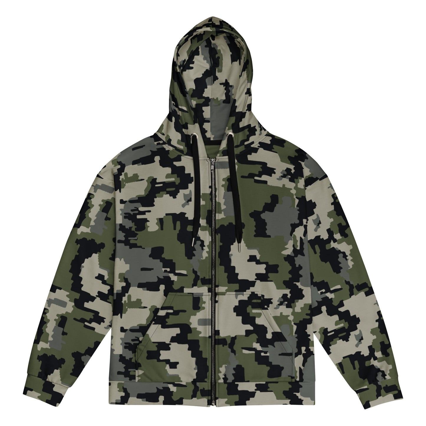 Alpine Invader CAMO Unisex Zip Hoodie - 2XS