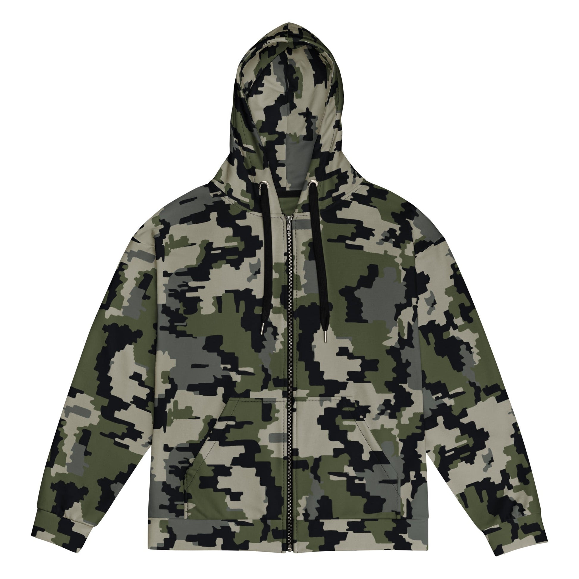 Alpine Invader CAMO Unisex Zip Hoodie - 2XS