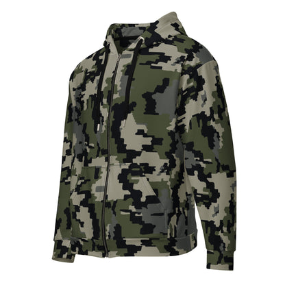 Alpine Invader CAMO Unisex Zip Hoodie