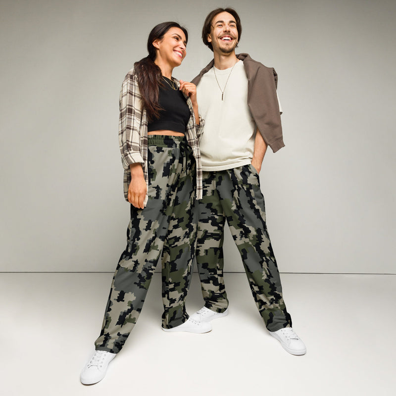 Alpine Invader CAMO Unisex Wide-Leg Joggers - 2XS