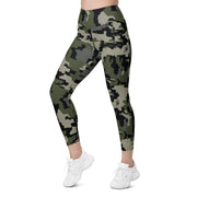 Alpine Invader CAMO Womens Leggings with Pockets - Women