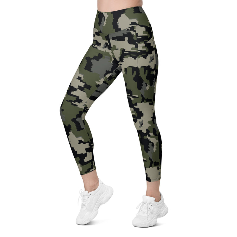 Alpine Invader CAMO Womens Leggings with Pockets - Women