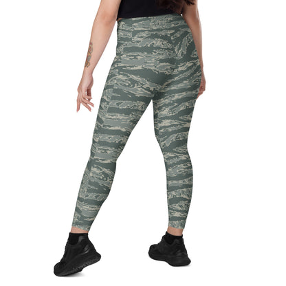 American Airman Battle Uniform (ABU) CAMO Leggings with pockets - Womens With Pockets