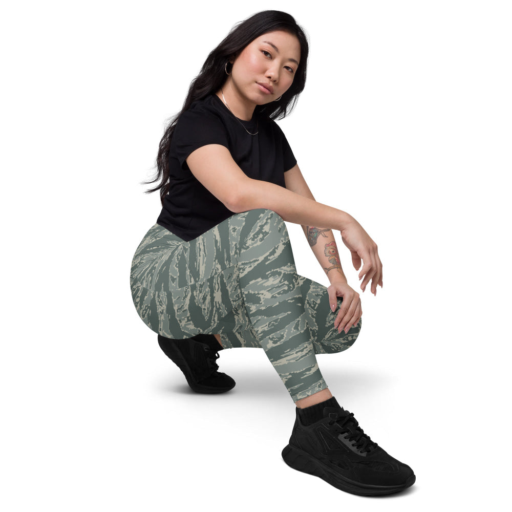 American Airman Battle Uniform (ABU) CAMO Leggings with pockets - Womens With Pockets