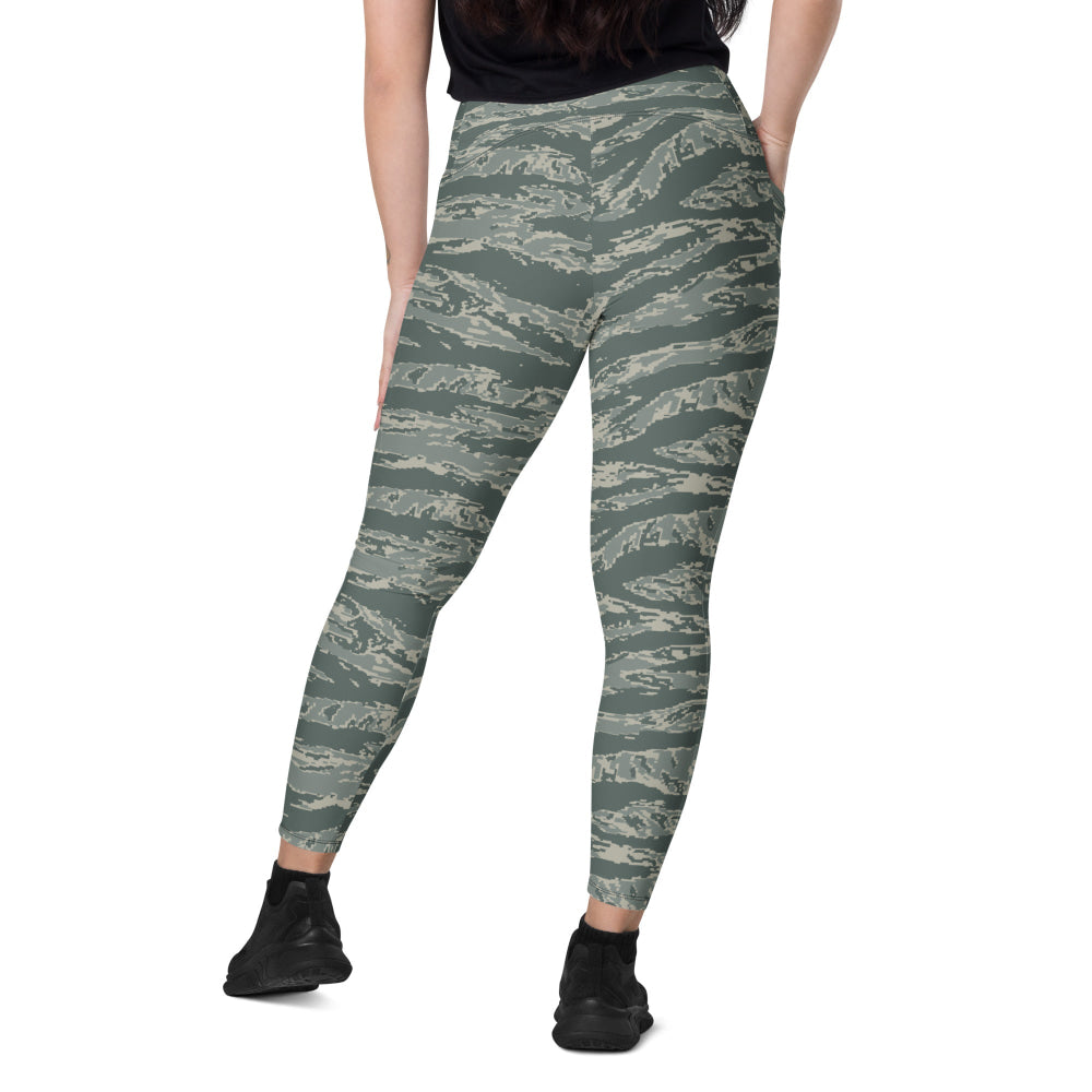 American Airman Battle Uniform (ABU) CAMO Leggings with pockets - Womens With Pockets