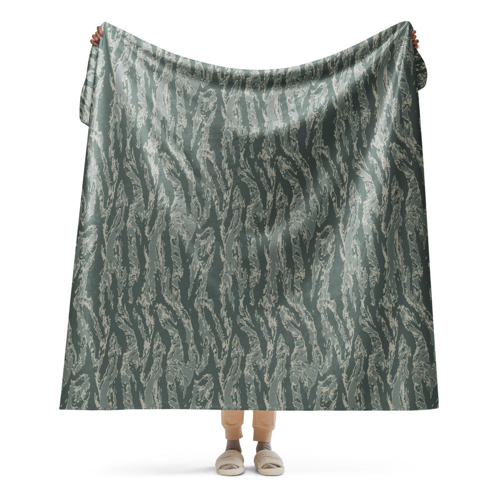 American Airman Battle Uniform (ABU) CAMO Sherpa blanket - 60″×80″ - Blanket