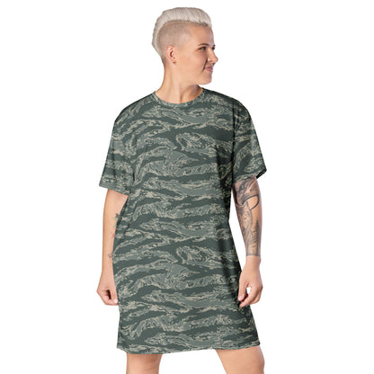 American Airman Battle Uniform (ABU) CAMO T-shirt dress - 2XS - Womens T-Shirt Dress