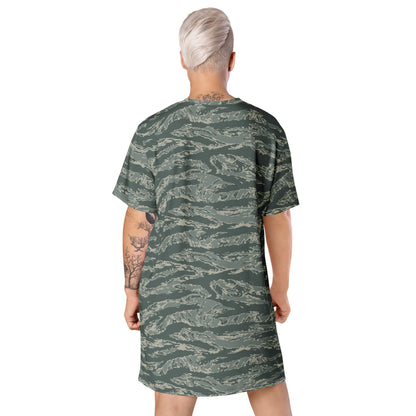 American Airman Battle Uniform (ABU) CAMO T-shirt dress - Womens T-Shirt Dress