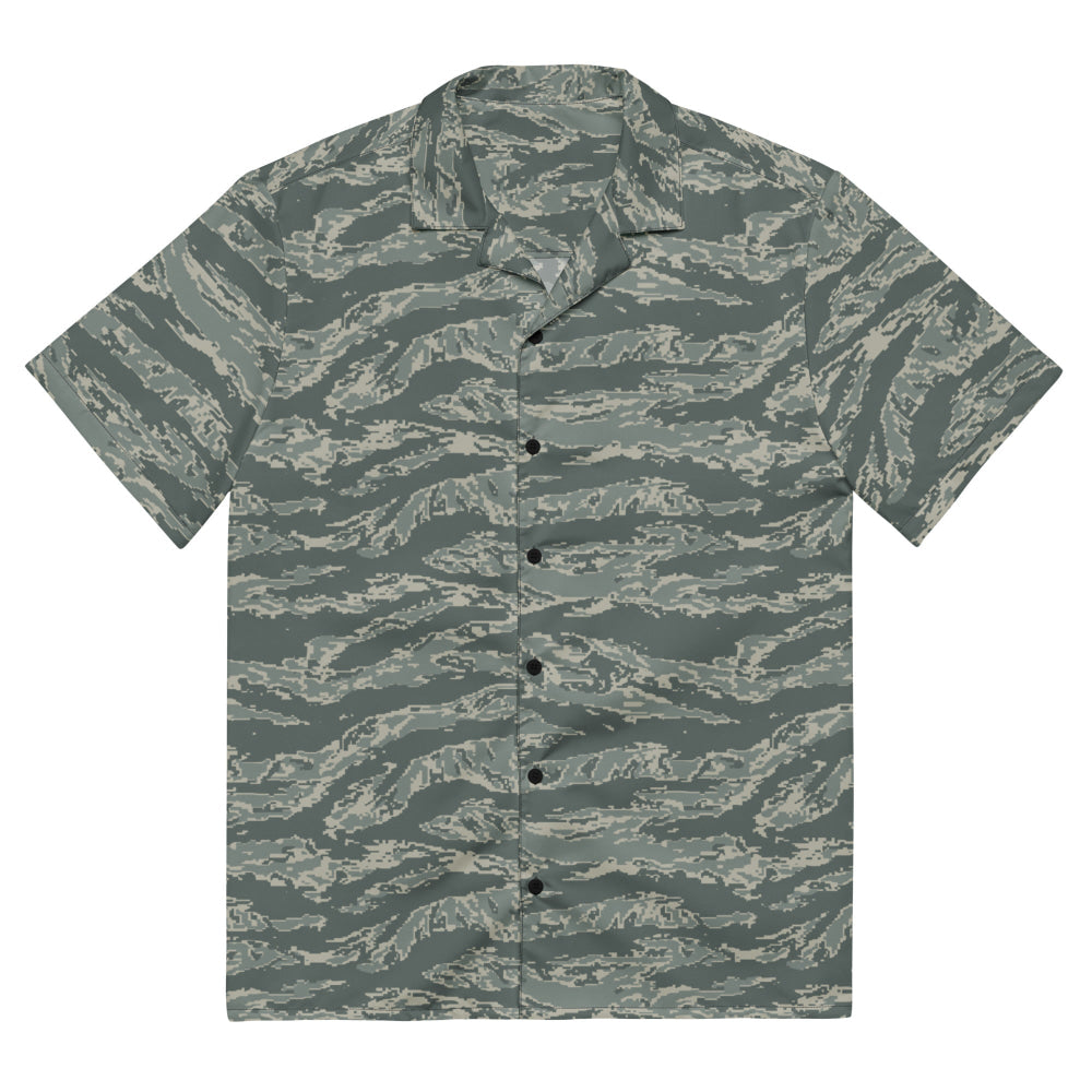 American Airman Battle Uniform (ABU) CAMO Unisex button shirt - 2XS - Button Shirt