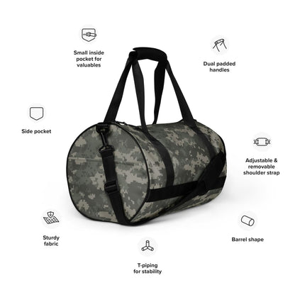 American Army Combat Uniform (ACU) CAMO gym bag