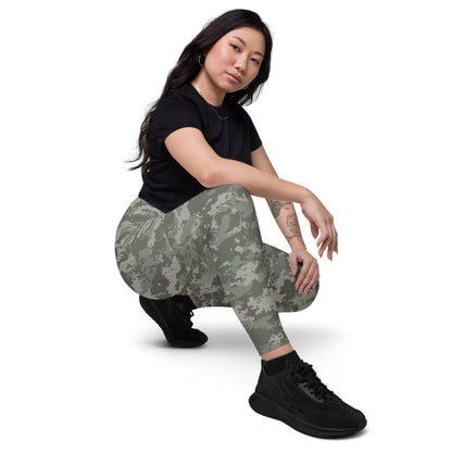 American Army Combat Uniform (ACU) CAMO Leggings with pockets - Womens With Pockets