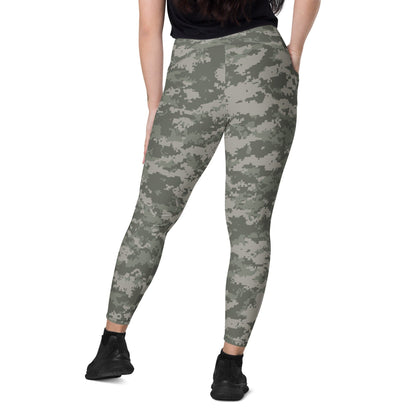 American Army Combat Uniform (ACU) CAMO Leggings with pockets - Womens With Pockets