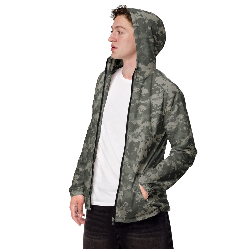 American Army Combat Uniform (ACU) CAMO Men’s windbreaker - XS - Mens Windbreaker