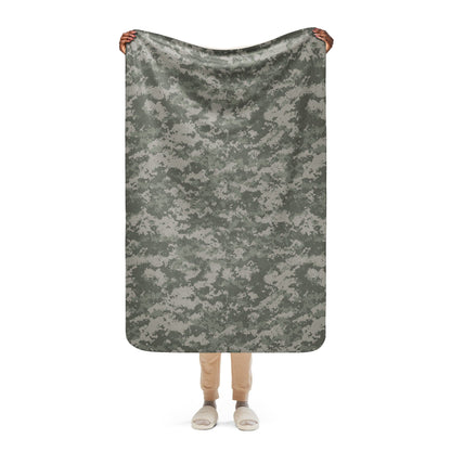 American Army Combat Uniform (ACU) CAMO Sherpa blanket - 37″×57″ - Blanket