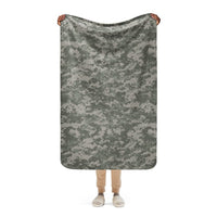 American Army Combat Uniform (ACU) CAMO Sherpa blanket - 37″×57″