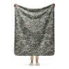 American Army Combat Uniform (ACU) CAMO Sherpa blanket - 50″×60″