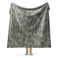 American Army Combat Uniform (ACU) CAMO Sherpa blanket - 60″×80″