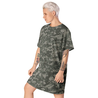 American Army Combat Uniform (ACU) CAMO T-shirt dress - Womens T-Shirt Dress