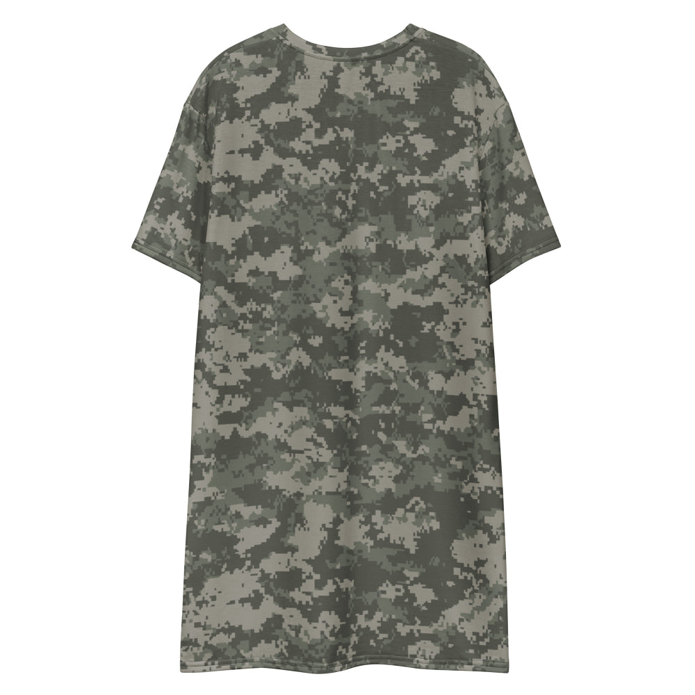 American Army Combat Uniform (ACU) CAMO T-shirt dress - Womens T-Shirt Dress