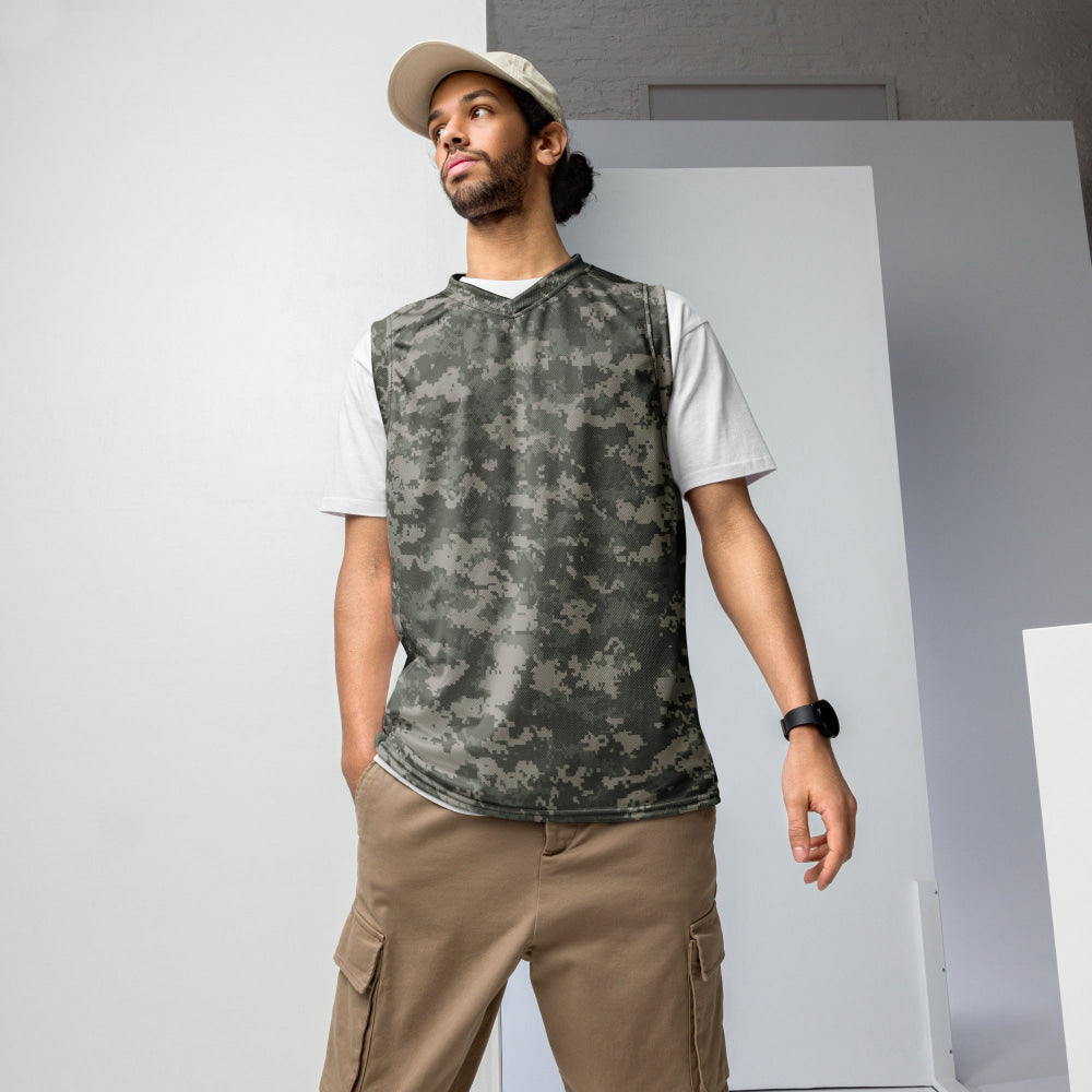 American Army Combat Uniform (ACU) CAMO unisex basketball jersey - 2XS - Unisex Basketball Jersey