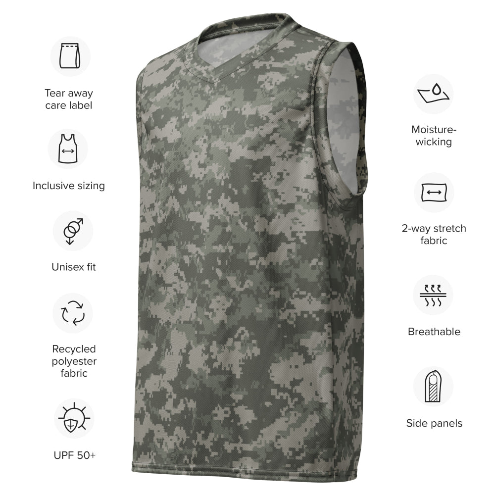 American Army Combat Uniform (ACU) CAMO unisex basketball jersey - Unisex Basketball Jersey