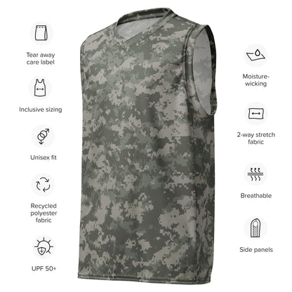 American Army Combat Uniform (ACU) CAMO unisex basketball jersey - Unisex Basketball Jersey