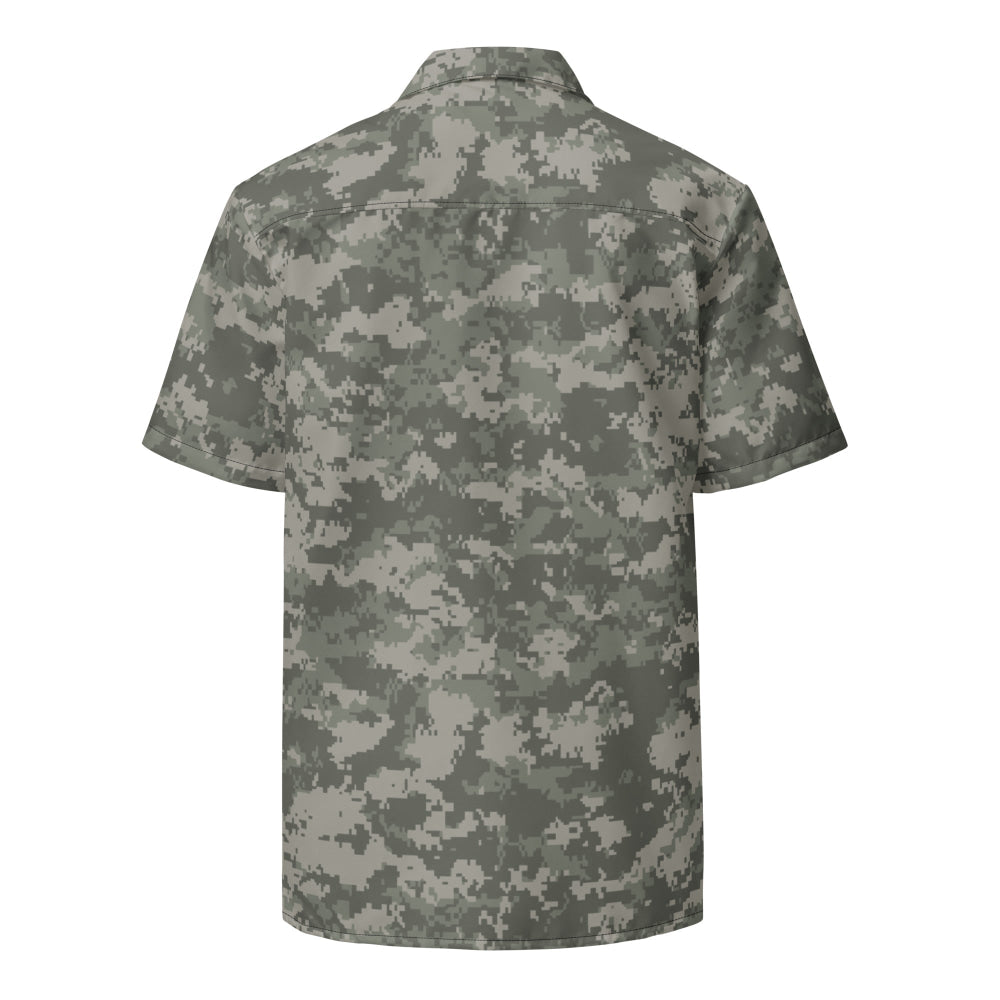 American Army Combat Uniform (ACU) CAMO Unisex button shirt - Button Shirt