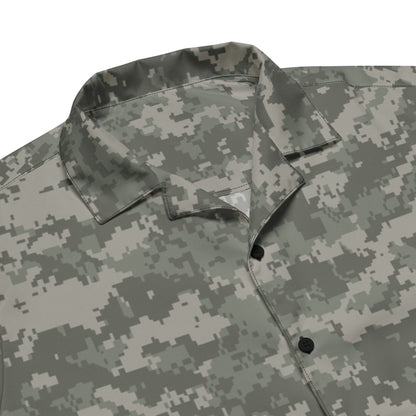 American Army Combat Uniform (ACU) CAMO Unisex button shirt - Button Shirt