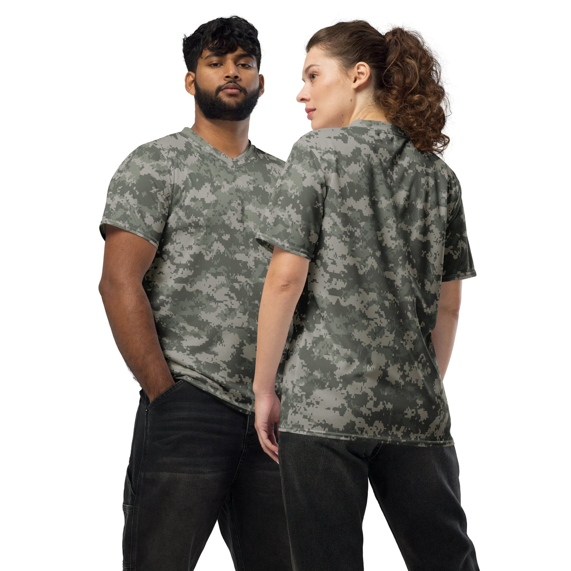 American Army Combat Uniform (ACU) CAMO unisex sports jersey - 2XS - Unisex Sports Jersey