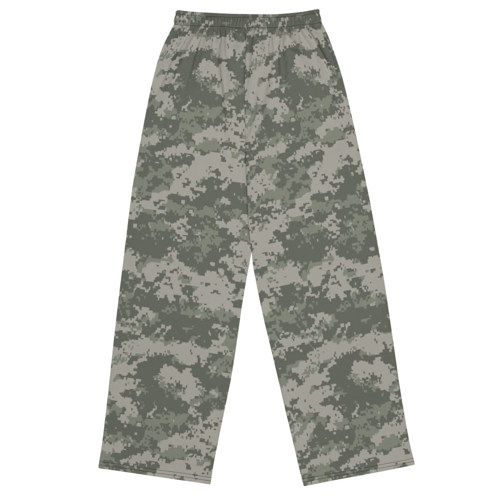 American Army Combat Uniform (ACU) CAMO unisex wide-leg pants - Unisex Wide-Leg Pants