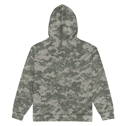 American Army Combat Uniform (ACU) CAMO Unisex zip hoodie - Zip Hoodie