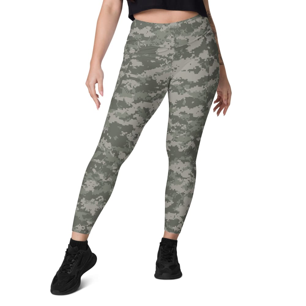 American Army Combat Uniform (ACU) CAMO Women’s Leggings with pockets