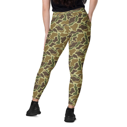 American Beo Gam Duck Hunter CIDG CAMO Leggings with pockets - Womens With Pockets