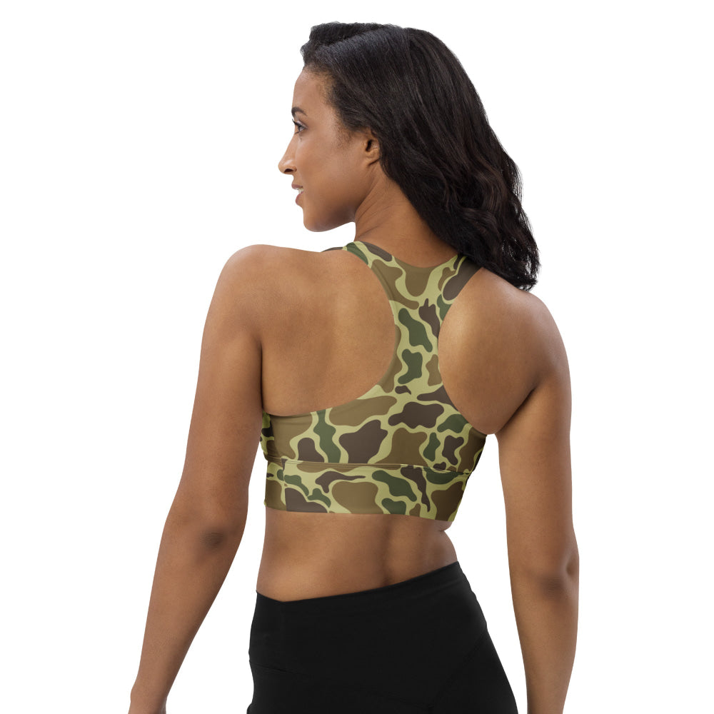 American Duck Hunter CAMO Longline sports bra - Womens Sports Bra