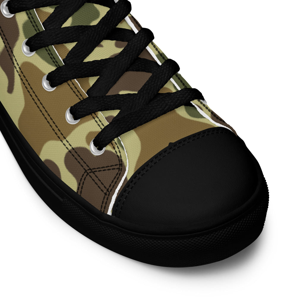 American Duck Hunter CAMO Men’s high top canvas shoes - Mens High Top Canvas Shoes