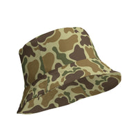 American Beo Gam Duck Hunter CIDG CAMO Reversible bucket hat