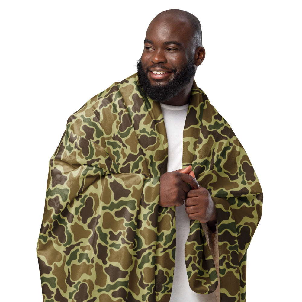 American Duck Hunter CAMO Sherpa blanket - Blanket