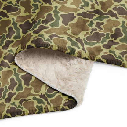 American Duck Hunter CAMO Sherpa blanket - Blanket