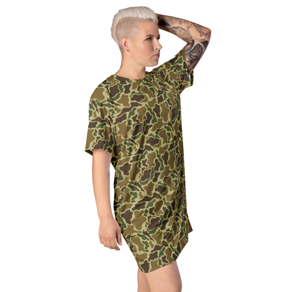 American Duck Hunter CAMO T-shirt dress - Womens T-Shirt Dress