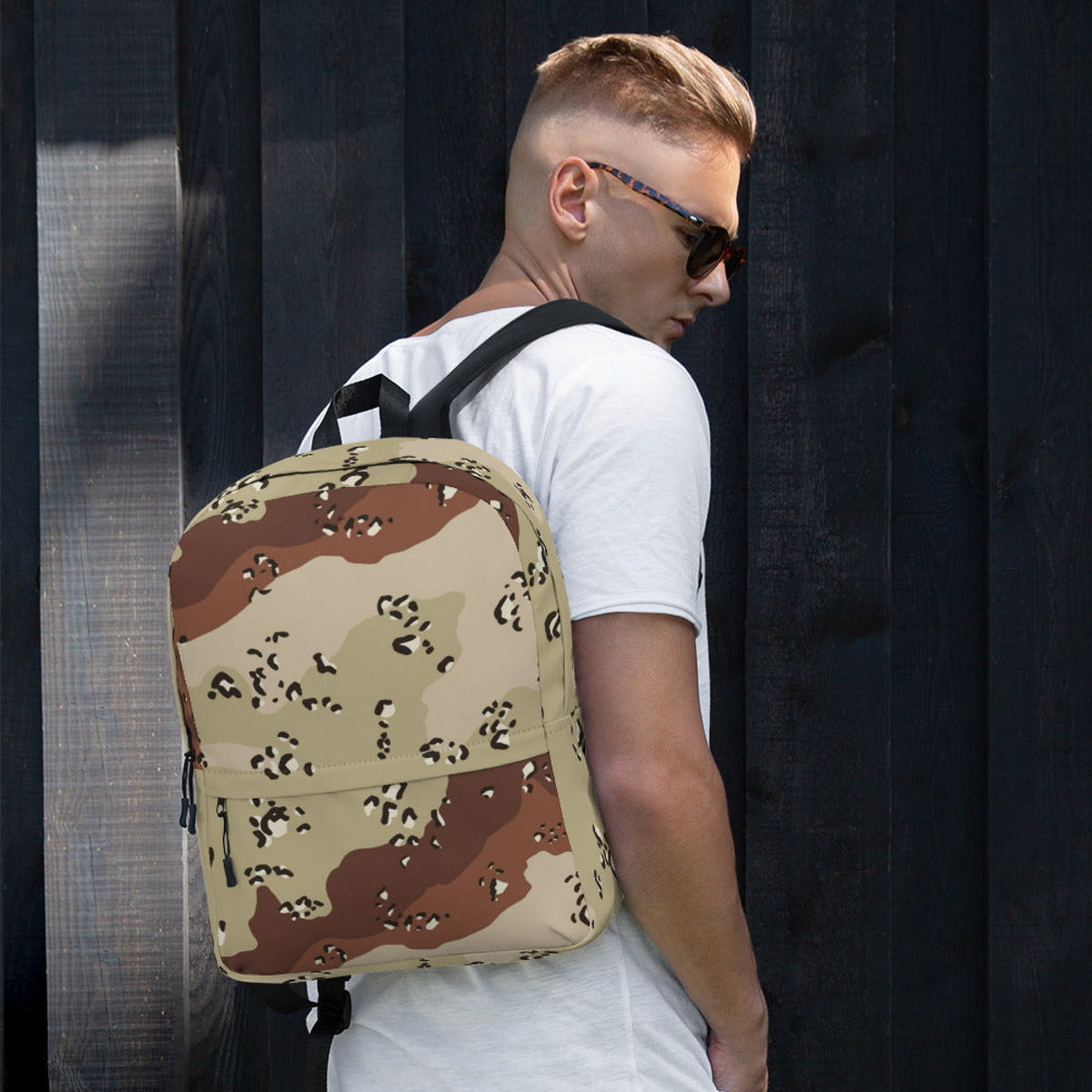 CAMO HQ - Chocolate Chip Desert CAMO Backpack - Worldwide Shipping